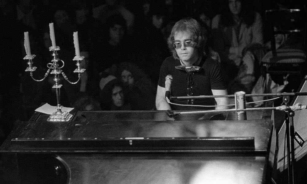 Elton John performing in the early 1970s. Photo: Peter Sanders/Redferns