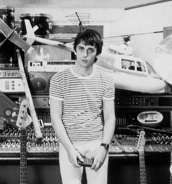 Mike Oldfield In His Studio