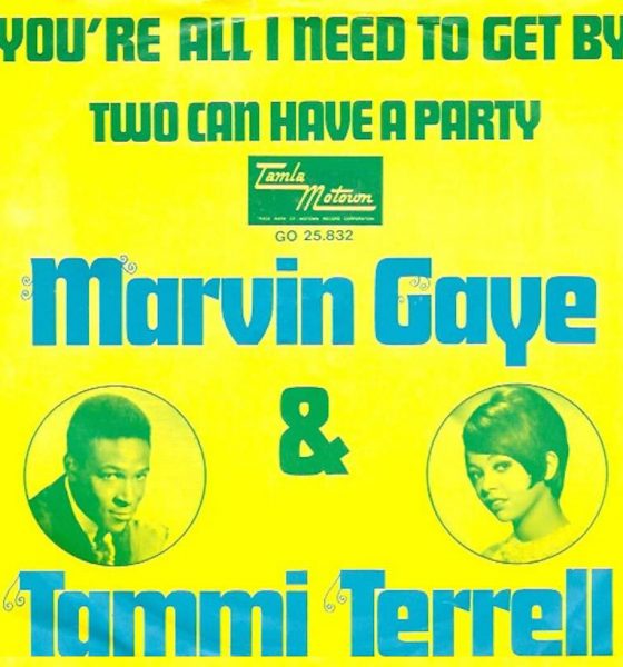Marvin Gaye and Tammi Terrell 'You’re All I Need To Get By' artwork - Courtesy: UMG