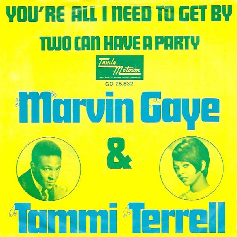 Marvin Gaye and Tammi Terrell 'You’re All I Need To Get By' artwork - Courtesy: UMG