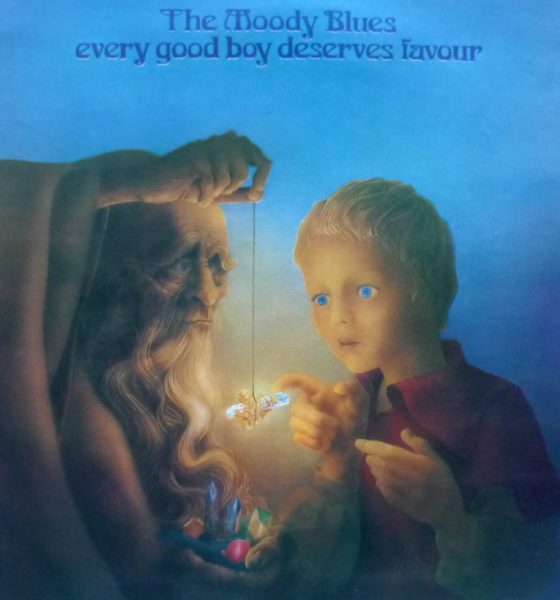 Moody Blues 'Every Good Boy Deserves Favour' artwork - Courtesy: UMG