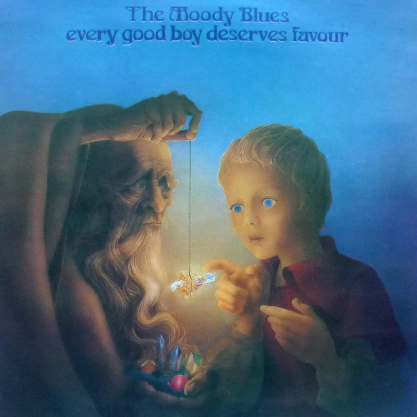 Moody Blues 'Every Good Boy Deserves Favour' artwork - Courtesy: UMG