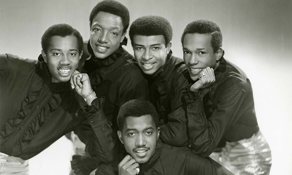 Paul Williams, second left, with The Temptations. Photo: Motown Records Archives