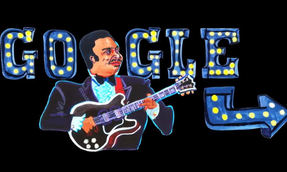 BB King Exclusive Google Doodle