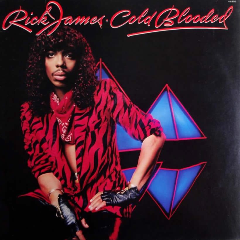 Rick James 'Cold Blooded' artwork - Courtesy: UMG