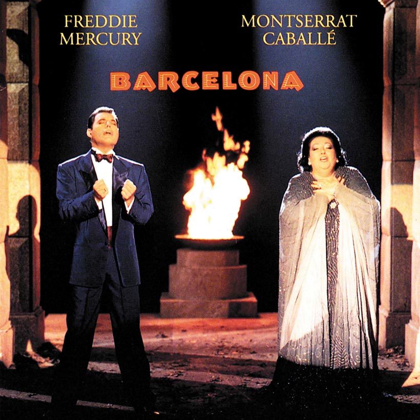 Freddie Mercury Montserrat Caballe Barcelona Album Cover