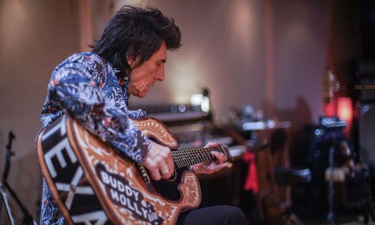 Ronnie Wood 2019 documentary approved press photo