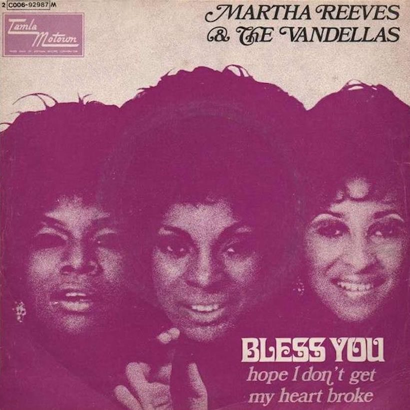 Martha & the Vandellas ‘Bless You’ artwork: Courtesy of UMG