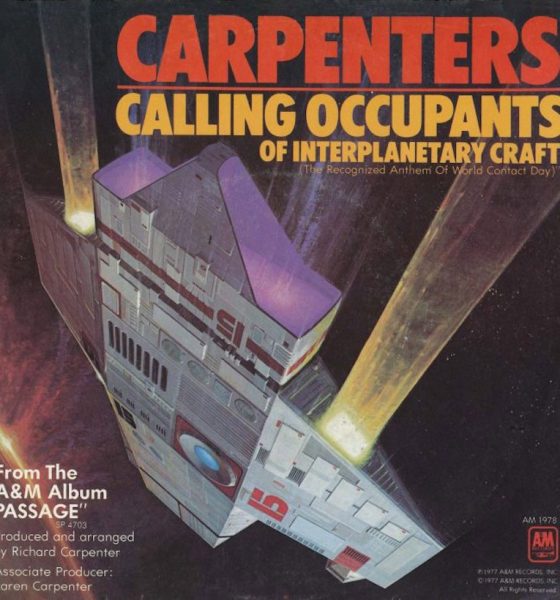 Carpenters 'Calling Occupants Of Interplanetary Craft' artwork - Courtesy: UMG