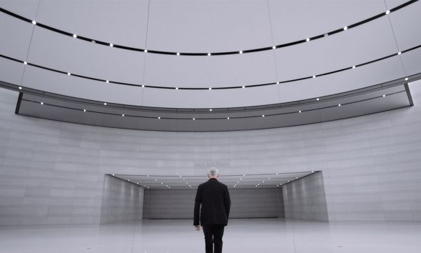 Ludovico Einaudi at Steve Jobs Theater. Photo courtesy of Apple Music.