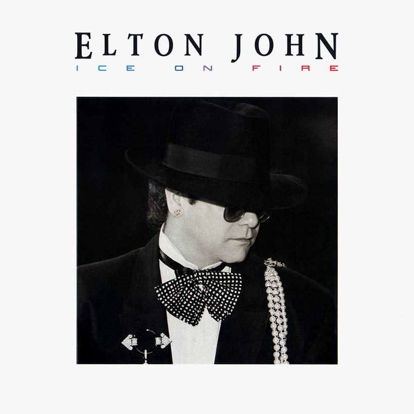 Elton John ‘Ice On Fire’ artwork - Courtesy: UMG
