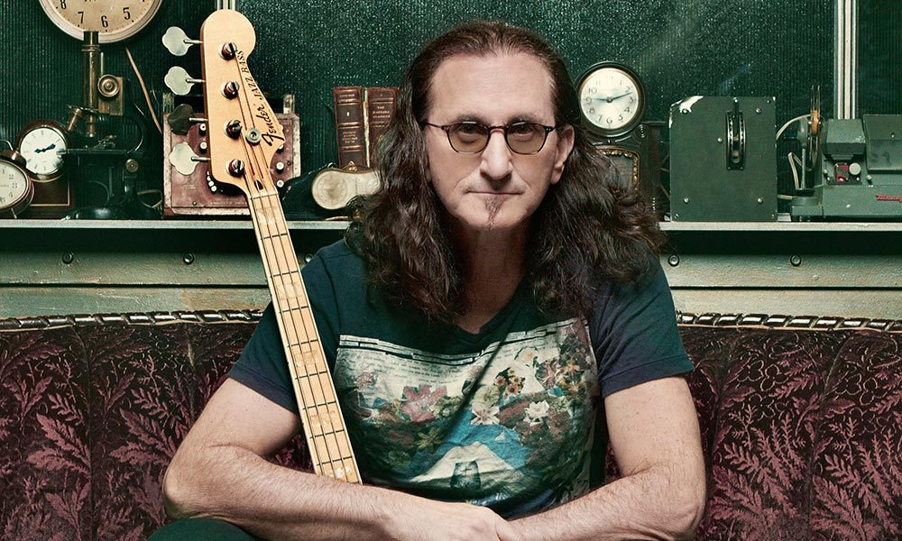 Geddy Lee Bass book press shot Richard Sibbald