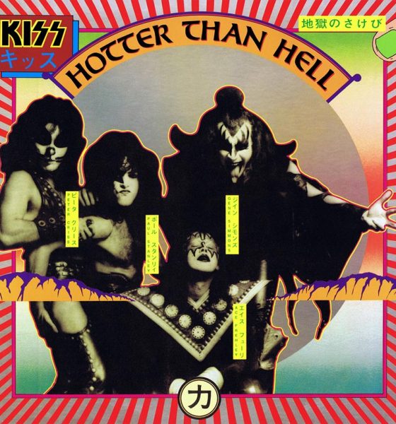 KISS Hotter Than Hell album cover 820