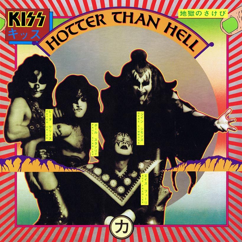 KISS Hotter Than Hell album cover 820