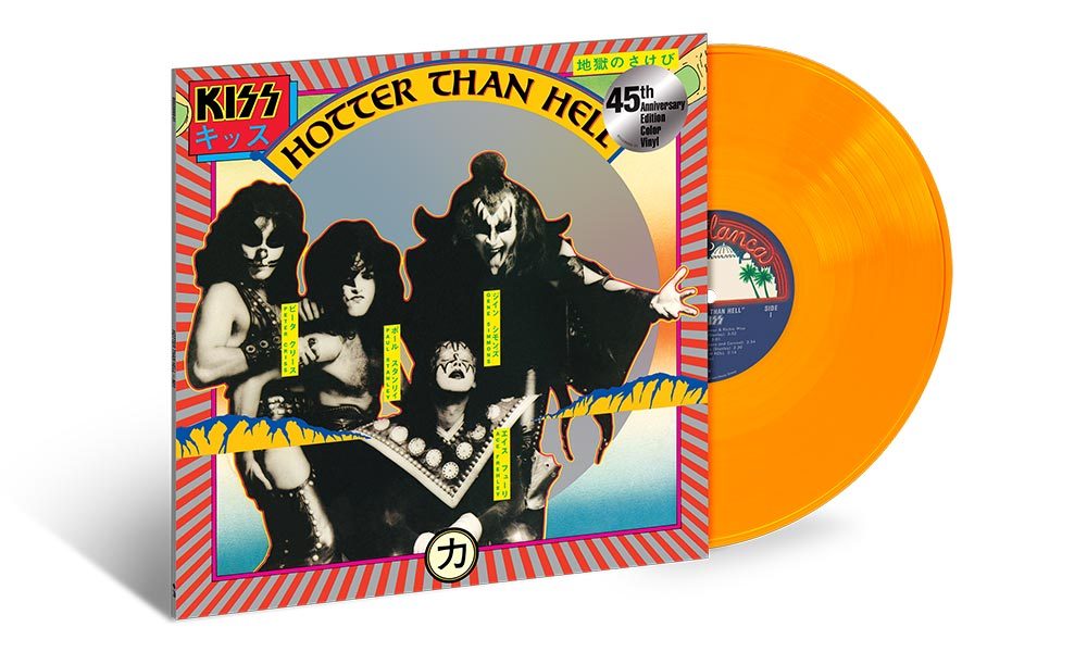 KISS Hotter Than Hell Vinyl Reissue