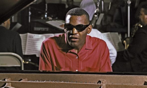 Ray Charles in the studio in Los Angeles in 1961. Photo: Michael Ochs Archives/Getty Images