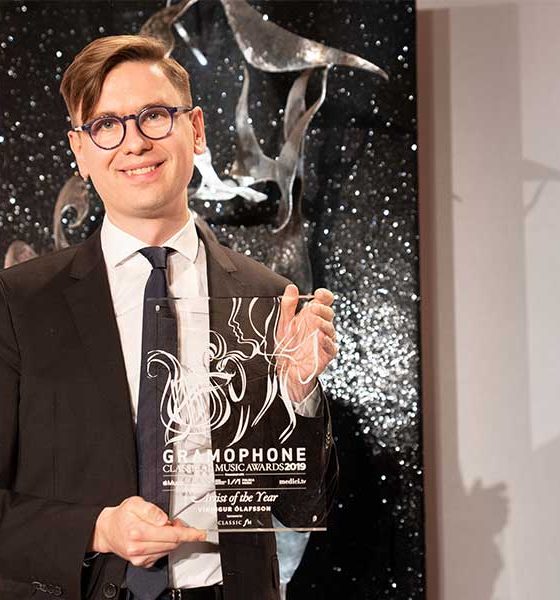 Vikingur Olafsson Gramophone Artist of the Year - photo