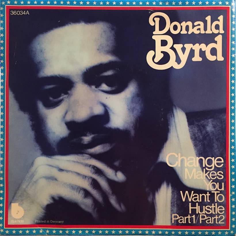 Donald Byrd 'Change (Makes You Wanna Hustle)' artwork - Courtesy: UMG