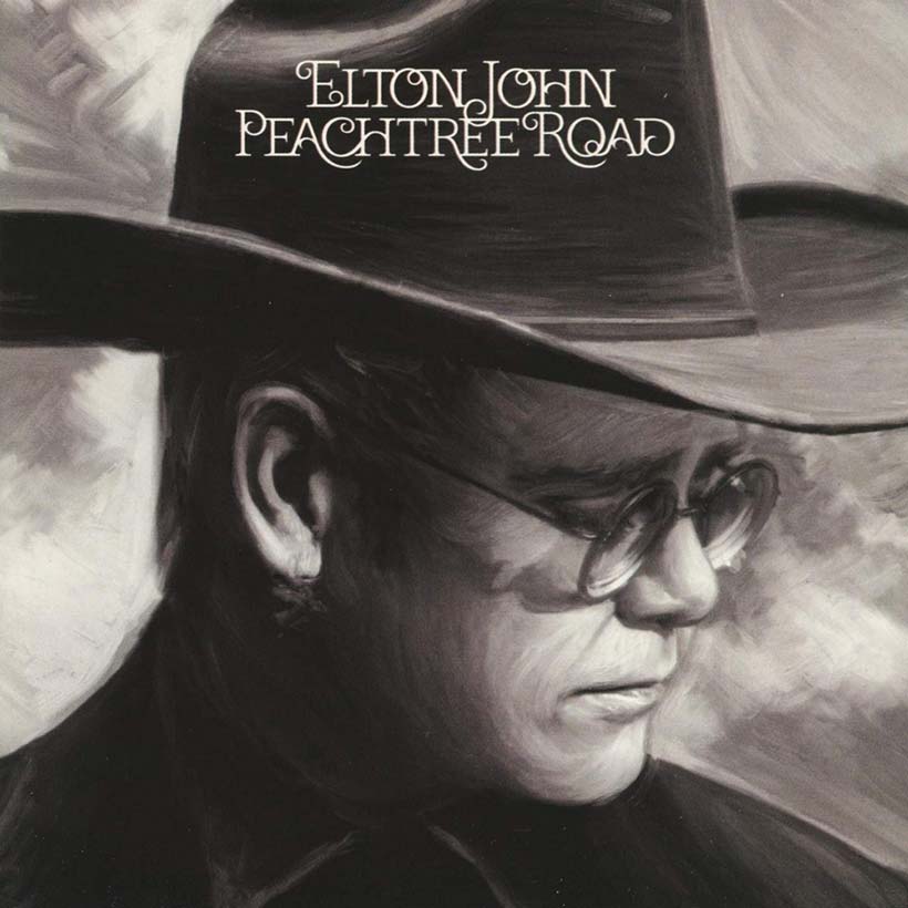 elton john album cover black with date only elton john album cover black with date only
