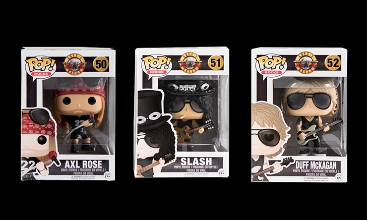 guns n roses pop figures