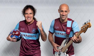 Iron Maiden West Ham Football Kit Collaboration