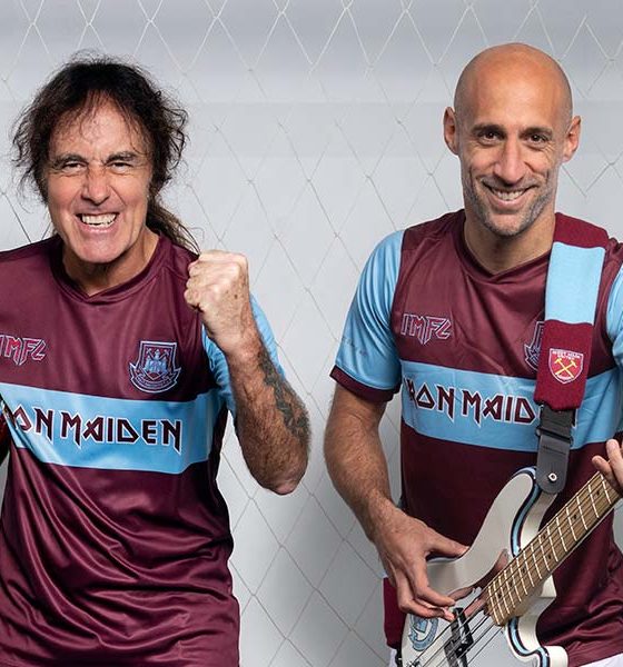 Iron Maiden West Ham Football Kit Collaboration