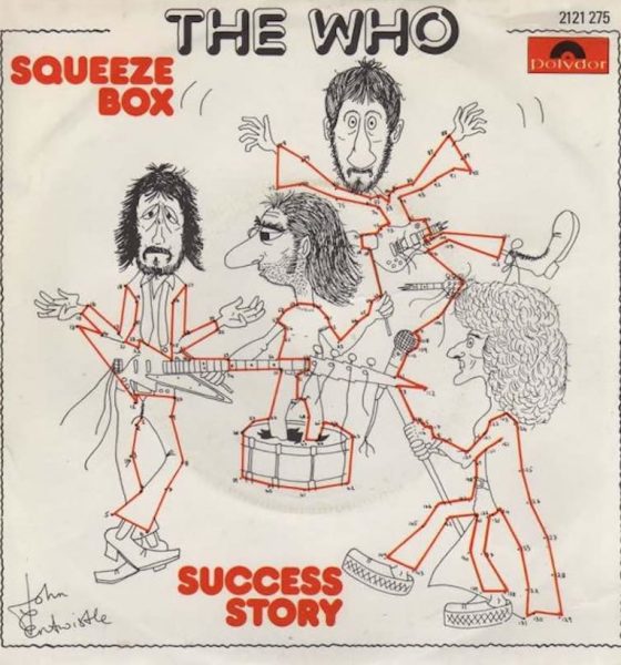 The Who 'Squeeze Box' artwork - Courtesy: UMG