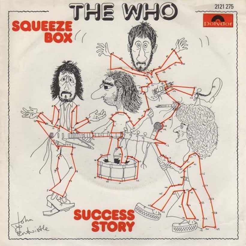 The Who 'Squeeze Box' artwork - Courtesy: UMG