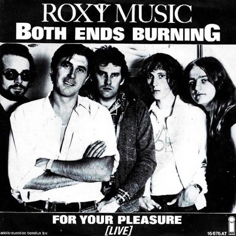 Roxy Music 'Both Ends Burning' artwork - Courtesy: UMG