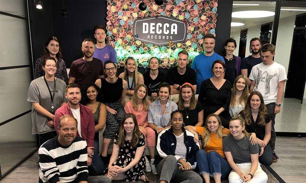 Decca Records staff courtesy Decca