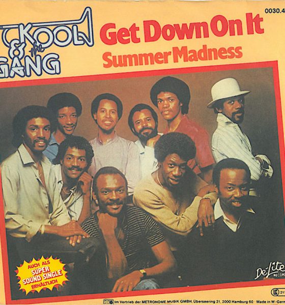 Kool & the Gang 'Get Down On It' artwork - Courtesy: UMG