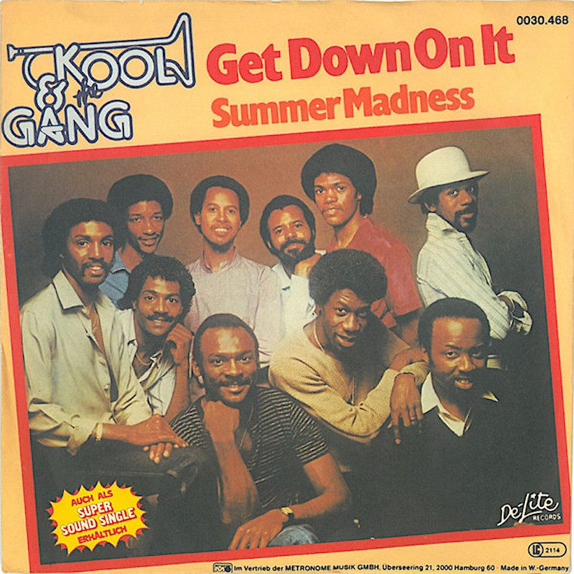 Kool & the Gang 'Get Down On It' artwork - Courtesy: UMG