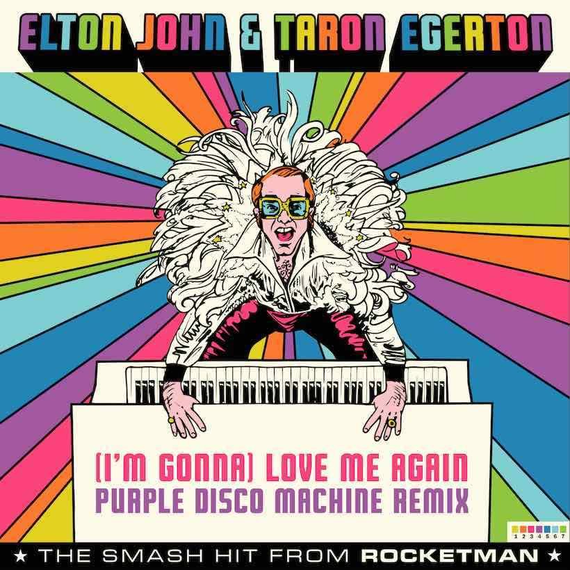 I'm Gonna Love Me Again remix artwork