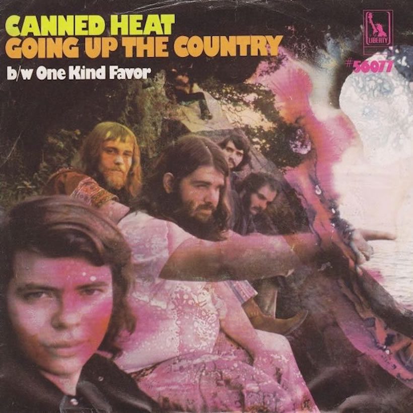 Canned Heat 'Going Up The Country' artwork - Courtesy: UMG