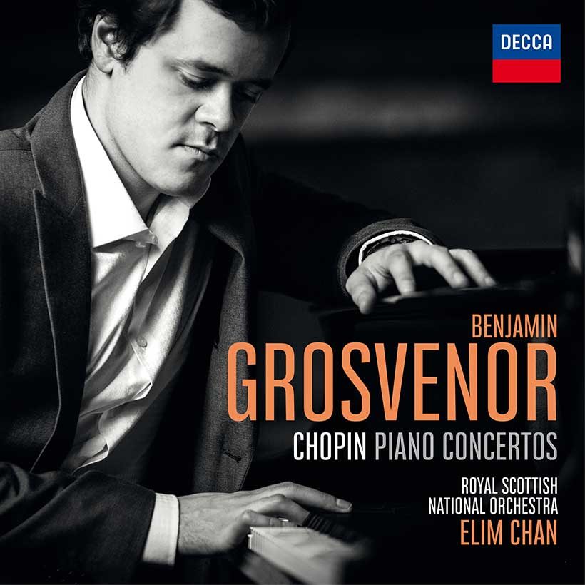 Benjamin Grosvenor Chopin Piano Concertos album cover