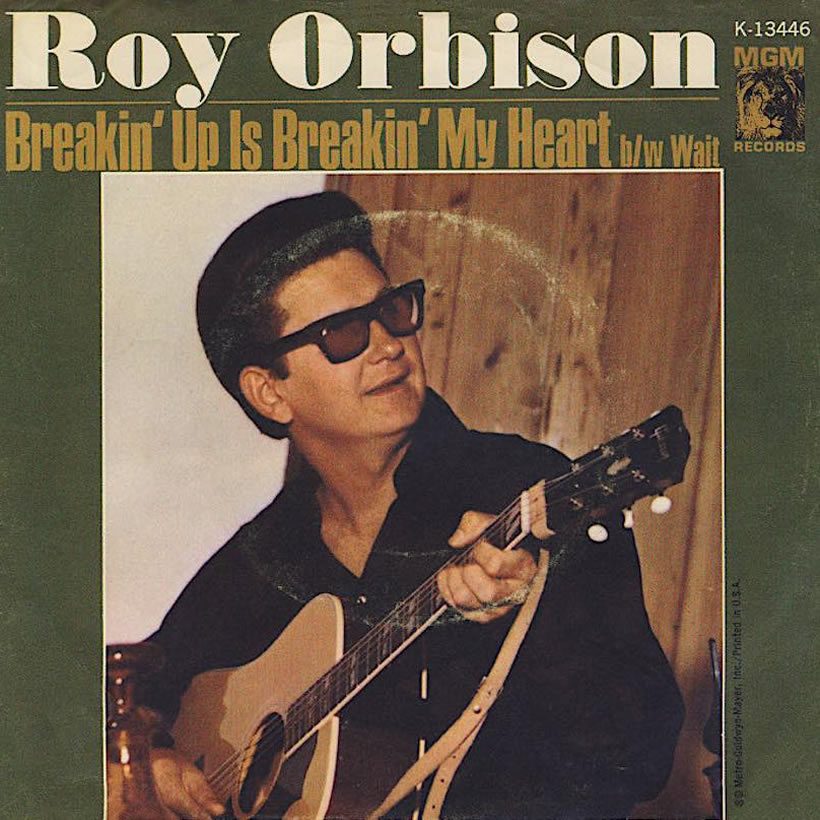 Roy Orbison 'Breakin' Up Is Breakin' My Heart' artwork - Courtesy: UMG