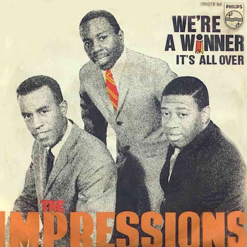 Impressions 'We're A Winner' artwork - Courtesy: UMG