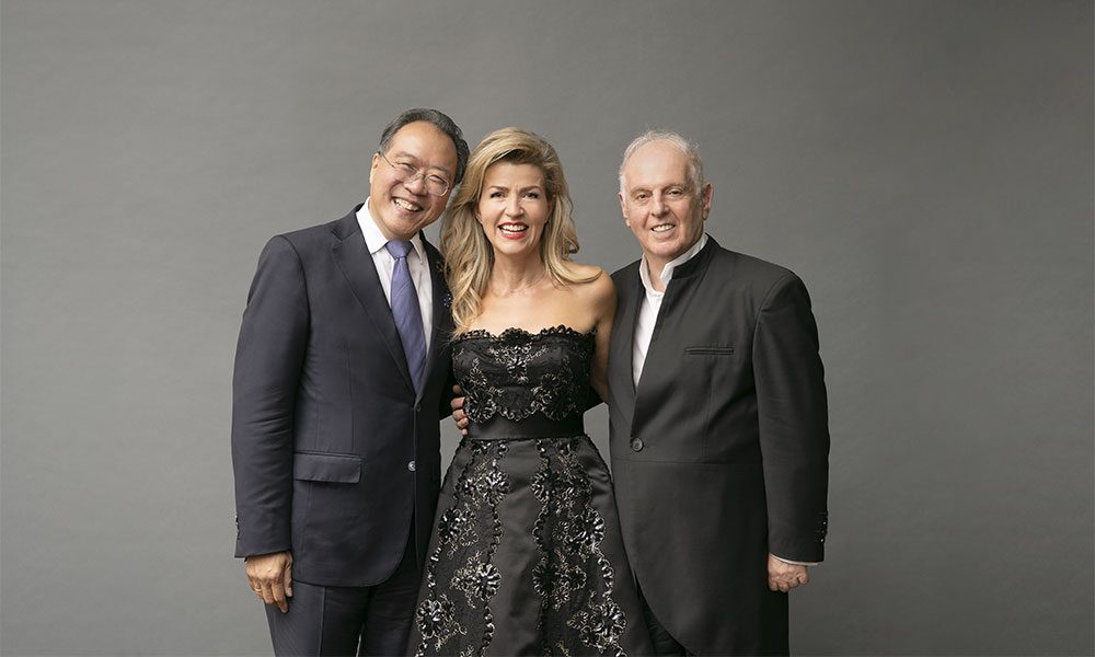 Anne-Sophie Mutter, Yo-Yo Ma, Daniel Barenboim photo