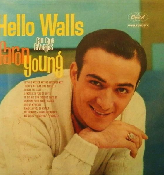 Faron Young 'Hello Walls' artwork - Courtesy: UMG