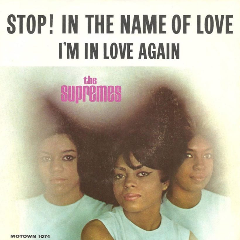 Supremes 'Stop! In The Name Of Love' artwork - Courtesy: UMG