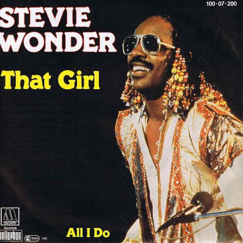 Stevie Wonder 'That Girl' artwork - Courtesy: UMG