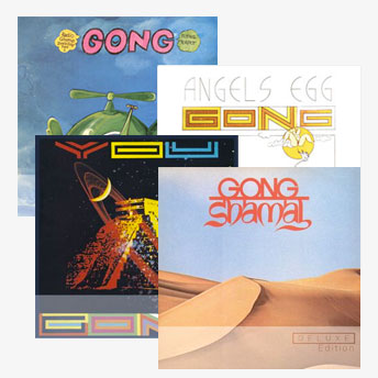 Gong Vinyl Reissues