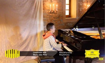 World Piano Day livestream - image of Maria Joao Pires