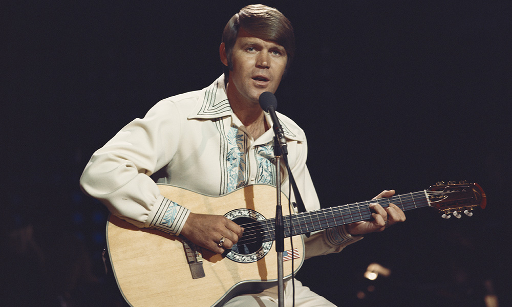 HOLLYWOOD GREATS MUSIC CARD #89 MINT GLEN CAMPBELL COUNTRY SINGER 