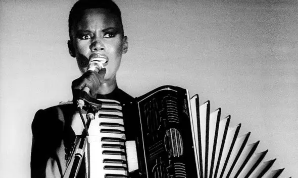 Grace Jones photo by Rob Verhorst/Redferns