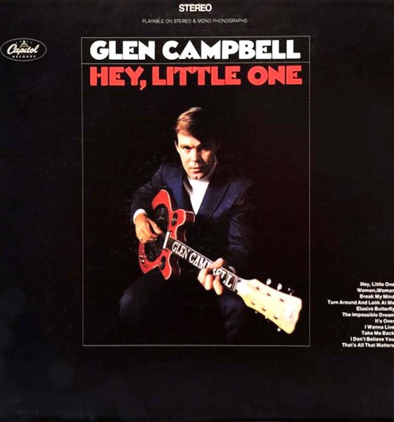 Glen Campbell 'Hey, Little One' artwork - Courtesy: UMG