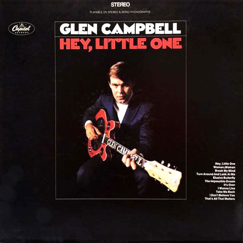 Glen Campbell 'Hey, Little One' artwork - Courtesy: UMG