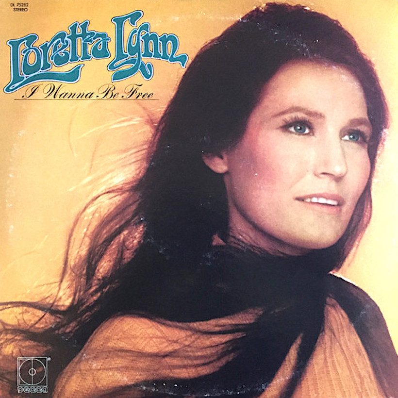 Loretta Lynn 'I Wanna Be Free' artwork - Courtesy: UMG