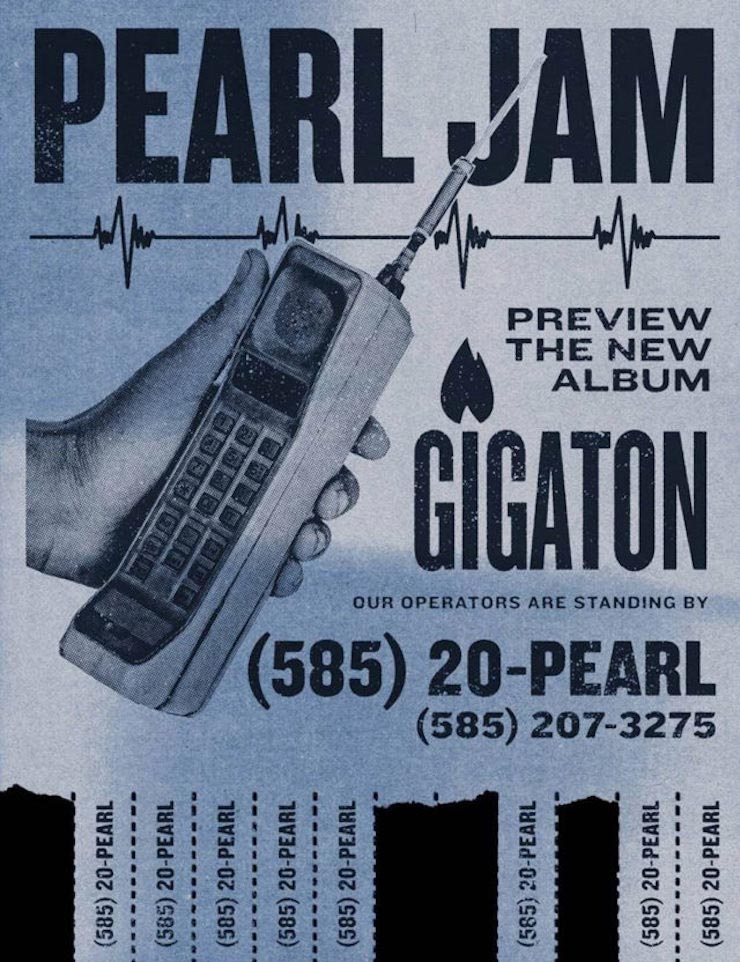 Pearl Jam Gigaton Hotline