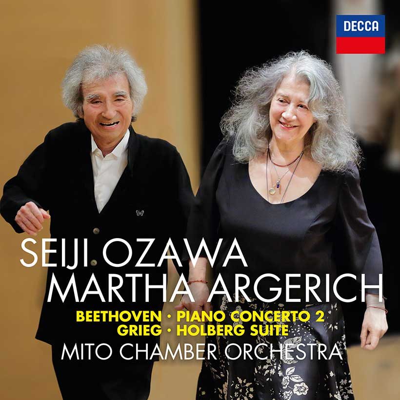 Seiji Ozawa Martha Argerich Beethoven Grieg cover